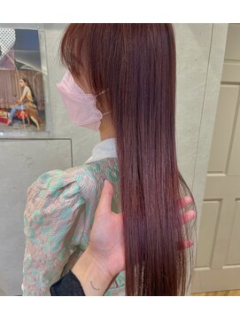 ロンドプランタン 恵比寿(Lond Printemps) 【石垣】ブリーチなし暖色カラー/柔らかピンク/ピンクベージュ