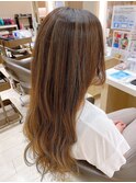 ナチュラルバレイヤージュカラー