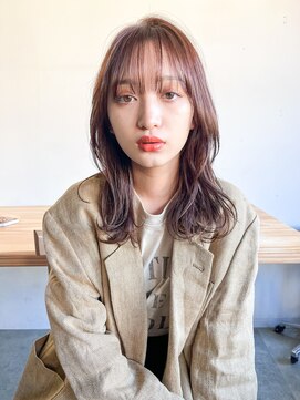 アンアミ キチジョウジ(Un ami Kichijoji) 【unami】ふんわりカール×シースルーバング　澤田杏奈