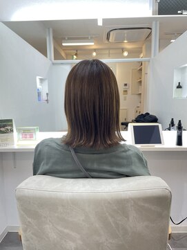 エクラートリアン 藤沢店(ECLART Lien) 外ハネスタイル