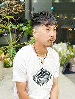 クラスコウベ 三宮店(Krass kobe)&nbsp;フェード束間ショート【上野　竜司】