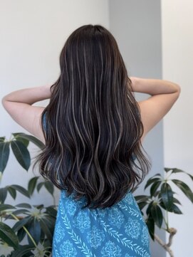 ジルブラン(JIL BLAN) ハイライトバレイヤージュダブルカラー20代30代40代グレージュ