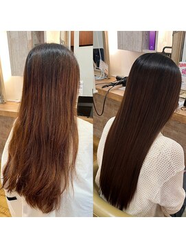 ナンプウ(Nanpu) 【髪質改善】[新]ノンストレス縮毛矯正　20代、30代、40代