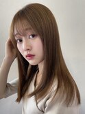【さら艶ストレートヘア】