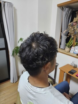 あのん ショートパーマ