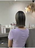 切りっぱなしボブ