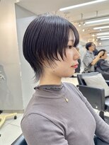 ヴェイン 渋谷(vain)&nbsp;ショートウルフマッシュウルフ顔周りレイヤーインナーカラー