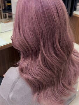 ヘアーアンドエステ ハラダ 滝ノ水店(Hair&Esthe Harada) ラベンダーピンク