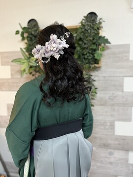 ロカット サロン(Roquat Salon) 袴着付けヘアセット【浴衣/立川/卒業式/立川/立川】
