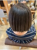 お客様髪質改善データ1185(ノンジアミンカラー)