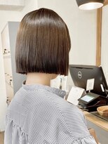 ネオリーブ クーロ(Neolive curro)&nbsp;小顔タッセルボブ×美髪[ぱつっとボブ/縮毛矯正/横浜韓国]