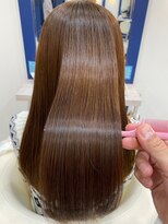 ミツボシ 本八幡(MITSUBOSHI)&nbsp;ワンレン/ネビージュ/小顔/黒髪/こなれストレート[本八幡]