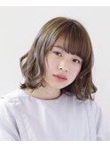 ひし形カジュアルボブ