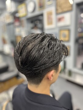 アイコン ブルー メンズ(I-CON #blue MEN'S) ナチュラルサイドパート