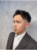 波巻きツイストスパイラルパーマ/フェザーパーマ/眉毛/メンズ