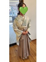 ファースト(FIRST)&nbsp;卒業式袴　着付けのみ