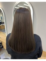 ジーナ 船橋(Zina) 髪質改善*ロングレイヤーグレーベージュ*美髪【Zina船橋】