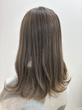 アールモンドヘア新世界 【北見】#ブリーチカラー#ダブルカラー#ベージュカラー