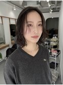 パーマスタイル/ナチュラルパーマ/外国人風パーマ/ボブパーマ