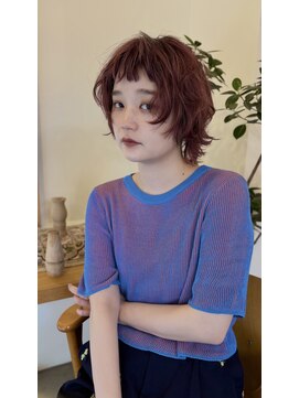 エクテ(ecouter) ノンジアミンカラー×ピンクブラウン