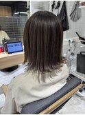 ハイライト×切りっぱなしボブby沼尾