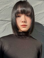 【MINX】くびれヘア＋くすみベージュハイライトカラー_銀座