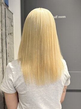 アース 高円寺店(HAIR & MAKE EARTH) 抜きっぱなしブロンド！