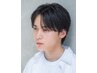 本日限定【センターパート男性人気理想の毛流れを】カット+フェザーパーマ