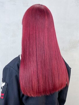 アルバム 銀座(ALBUM GINZA) ロングおくれ毛前髪カット韓国ヘア_ba535741