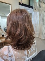 レシェル 岐阜(RECIEL)&nbsp;大人ふんわりパーマスタイル