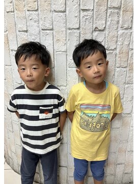 【草加/クリアーオム】キッズカット