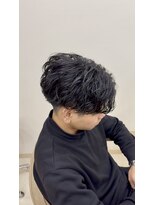 ラナン(Ranun) センターパート×シャドウパーマ