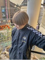 フィン(fin,)&nbsp;fin,/くびれヘア/似合わせカット/デザインカラー/ツートンカラー