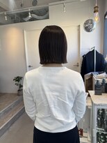 ロカ 表参道(loka)&nbsp;ブラウン/ボブ[表参道/ブリーチ/ハイライト]Mai