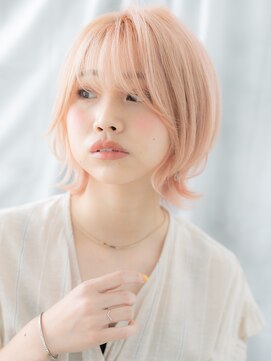 ドクターズサロン LAB 小山店 フレンチカジュアルツヤ髪ブリーチマッシュウルフt小山10代20代