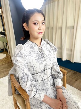 美容堂 ステージ用ヘアメイク