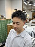 波巻きツイストスパイラル/リバースセンターパート[大宮/理容室]