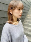 ミディアム　結べるボブ　イメチェンヘア　前髪カタログ