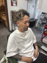 ブル(BULL) スキンフェード×ギャングスパイラル