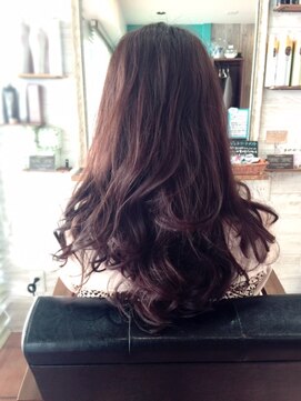 ヘアーアンドネイルサロンブルー(hair & nail salon BLUE) 大人可愛い☆フェミニンロング