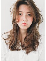 ヴェルダ 池袋店(verda)&nbsp;【VERDA】 外国人風無造作パーマ×グレージュ×束感ロング