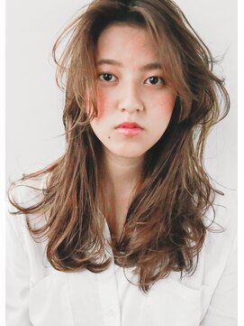 ヴェルダ 池袋店(verda) 【VERDA】 外国人風無造作パーマ×グレージュ×束感ロング