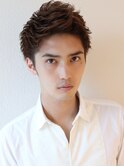 三代目JSB☆登坂広臣風　髪型　アップバング　ツーブロック