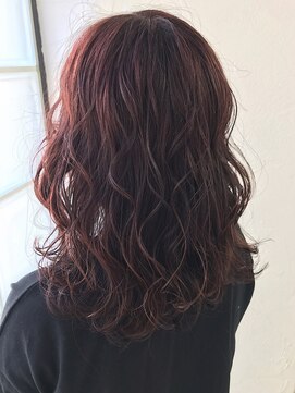 ラニヘアサロン(lani hair salon) レッドピンク
