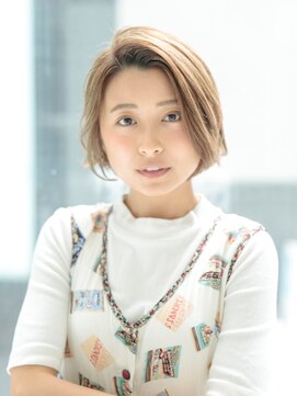 アフロディーテ 銀座(APHRODITE GINZA) 切りっぱなしボブ/エアリーロング/美髪/ピンクブラウン/銀座