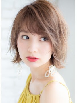 フェティッシュ(fetish) ラフなハイトーンボブ