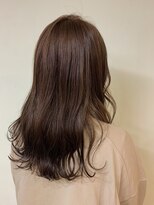 ヘアデザイン ディクト(hair design D.c.t) つやふわピンクブラウン