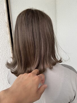 ヘアーメイク コラソン(hair make corazon) 似合わせカットメルティカラー着物フェミニンロング