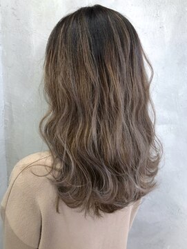 アイティー バイ アルバム 浦和店(IT by ALBUM) ハイライトセミディ_オリーブカラーハイライトカラー_ba249981