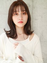 ダヴィン 中目黒(DaVin)&nbsp;【DaVin中目黒】大人可愛い外ハネボブ　ココアブラウン